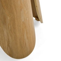 Scandinavian Round Dining Table in Ash Wood
