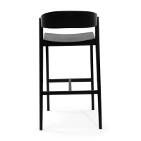 Soho Scandinavian Counter Stool 76 cm | Oak or Walnut Wood