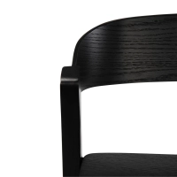 Soho Skandinavischer Barhocker 76 cm | Eiche oder Nussbaum