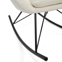 Houpací křeslo Nest Bouclé | Moderní designové houpací křeslo