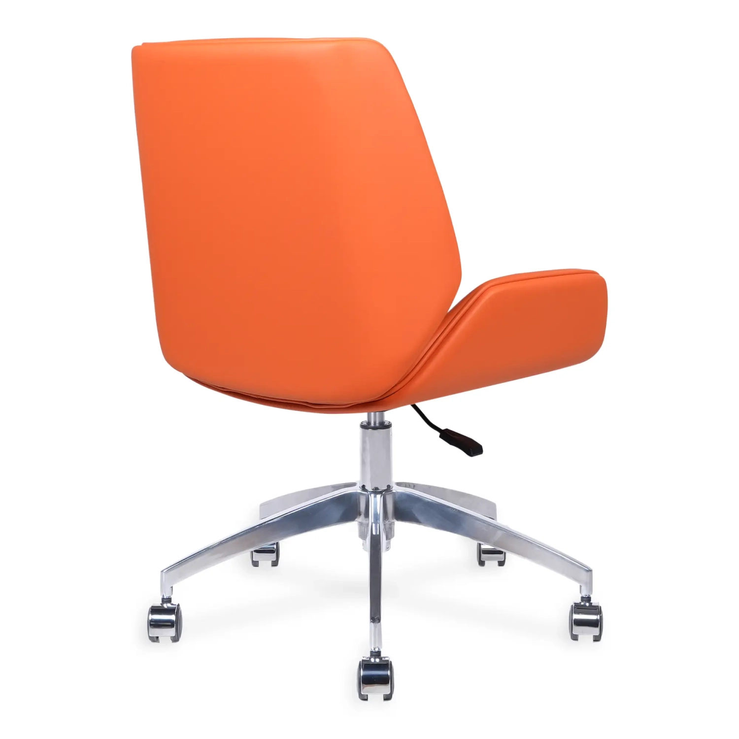 Nordic Colors Office Chair | Faux Leather & Chrome Base