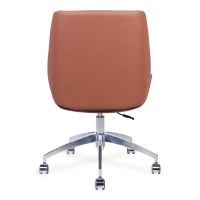Nordic Chaise de bureau Colors | Simili cuir et piètement chromé