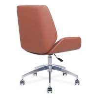 Nordic Silla de oficina Colors | Cuero sintético y base cromada