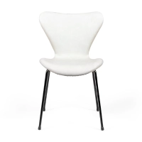 Chaise de salle à manger Seven en simili cuir vintage | Design industriel moderne