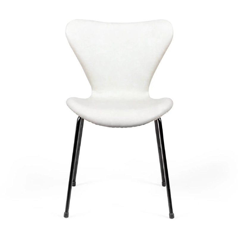 Chaise de salle à manger Seven en simili cuir vintage | Design industriel moderne