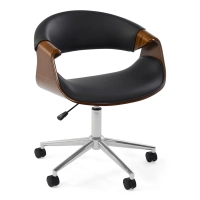 Burrow S Bürostuhl aus Walnussholz | Mid-Century-Design
