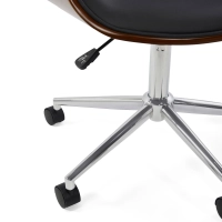 Burrow S-pähkinäpuinen työtuoli | Mid-Century-tyylinen muotoilu