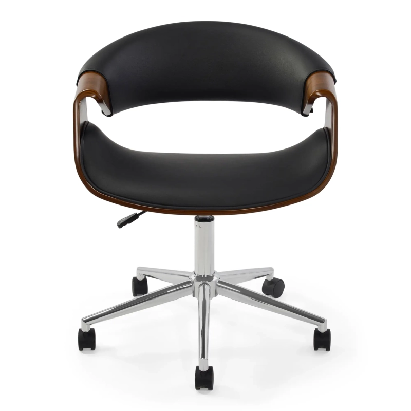 Burrow S Silla de oficina de nogal | Diseño de mediados de siglo