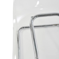 Chaise design transparente Dresden | Polycarbonate et acier chromé
