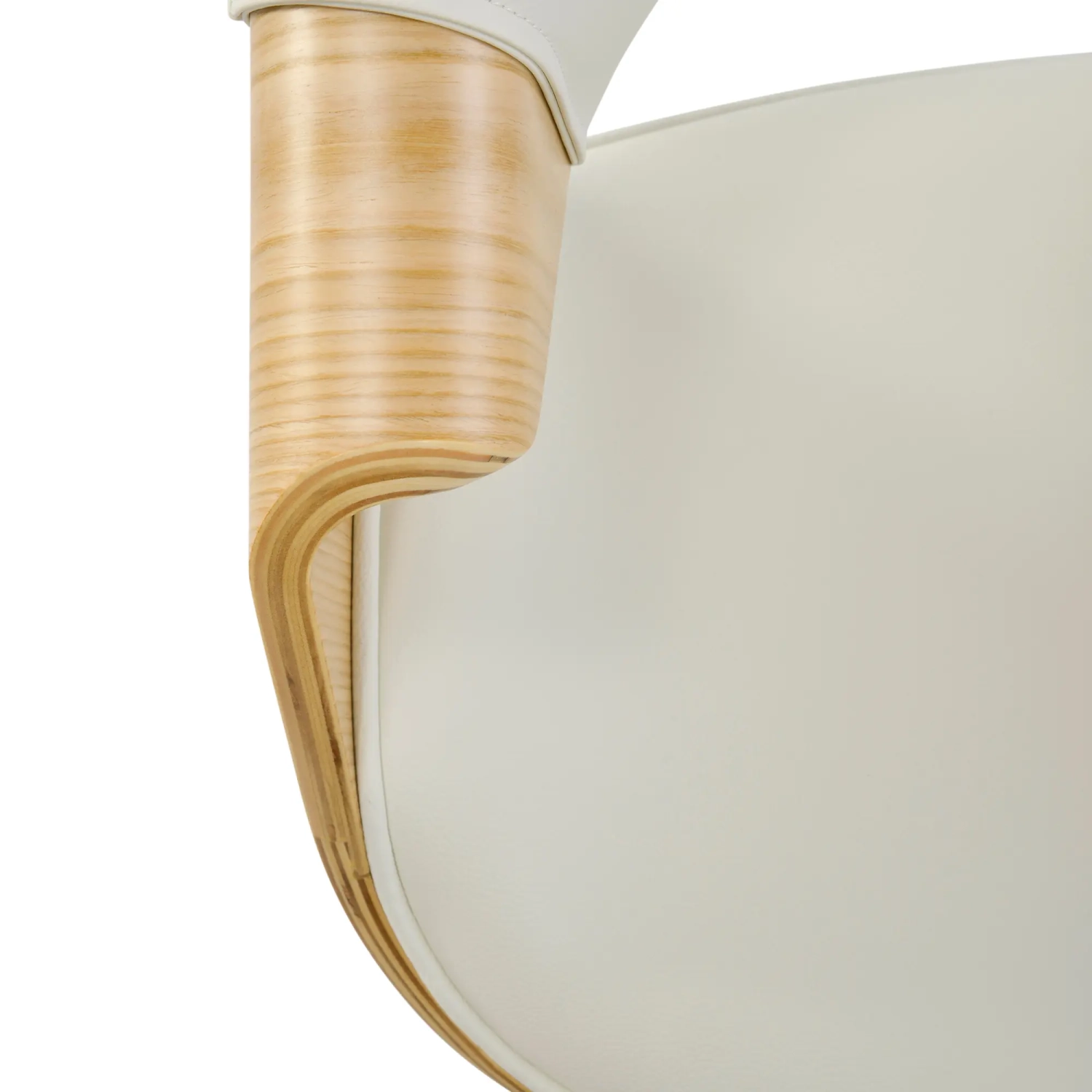 Burrow Sedia da pranzo in legno di acero Z | Design imbottito “ Nordic ”