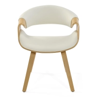 Burrow Sedia da pranzo in legno di acero Z | Design imbottito “ Nordic ”