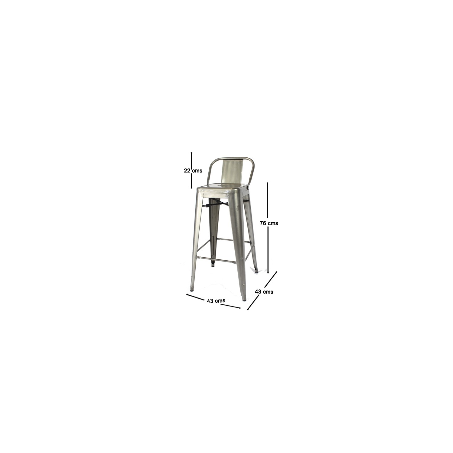 Taburete industrial Bistro LB Style