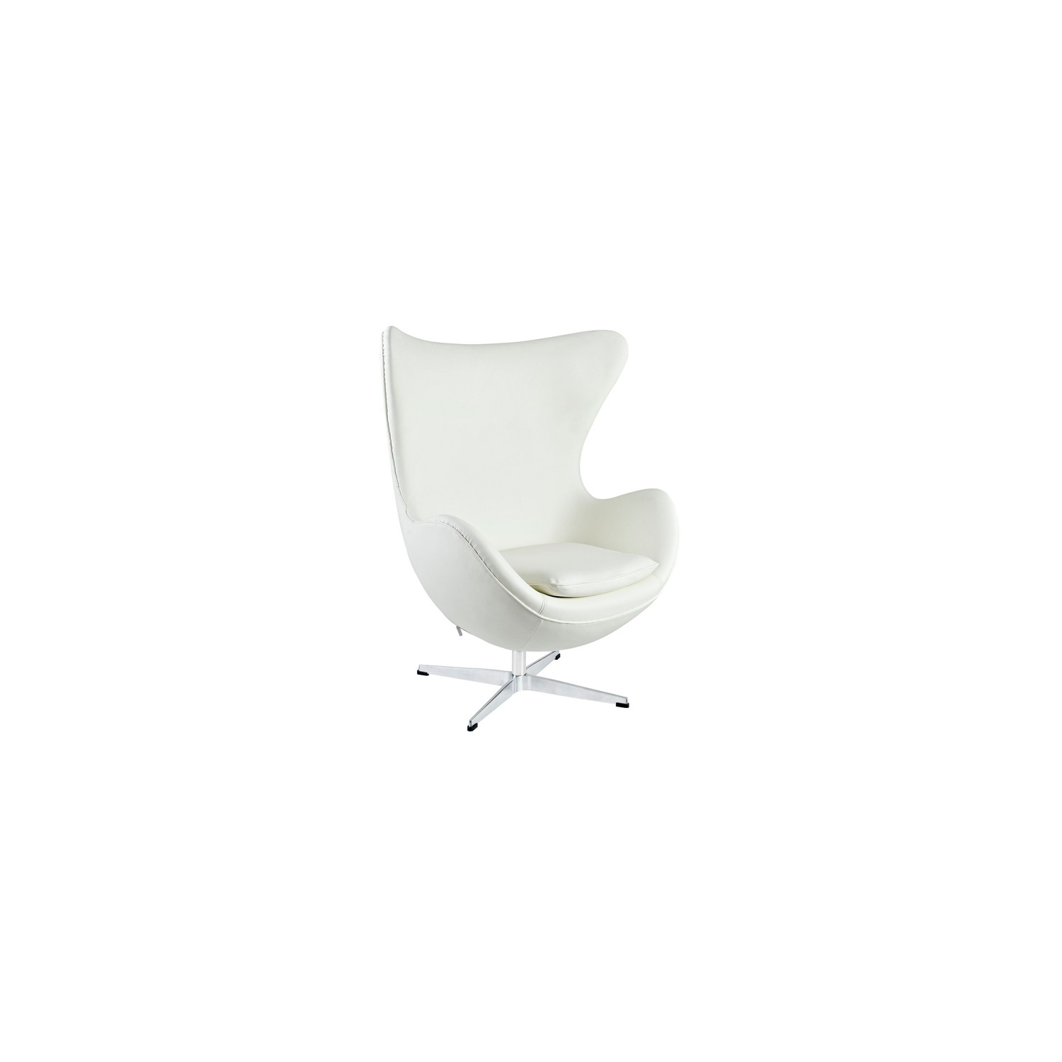 Replica lederen Egg Chair van ontwerper Arne Jacobsen