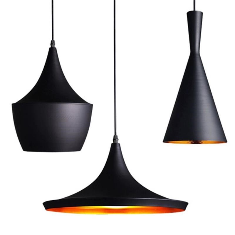 Zestaw 3 aluminiowych lamp wiszących Dix
