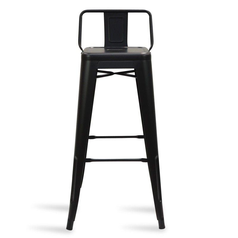 Sgabello Classic Wide Bistro con Schienale
