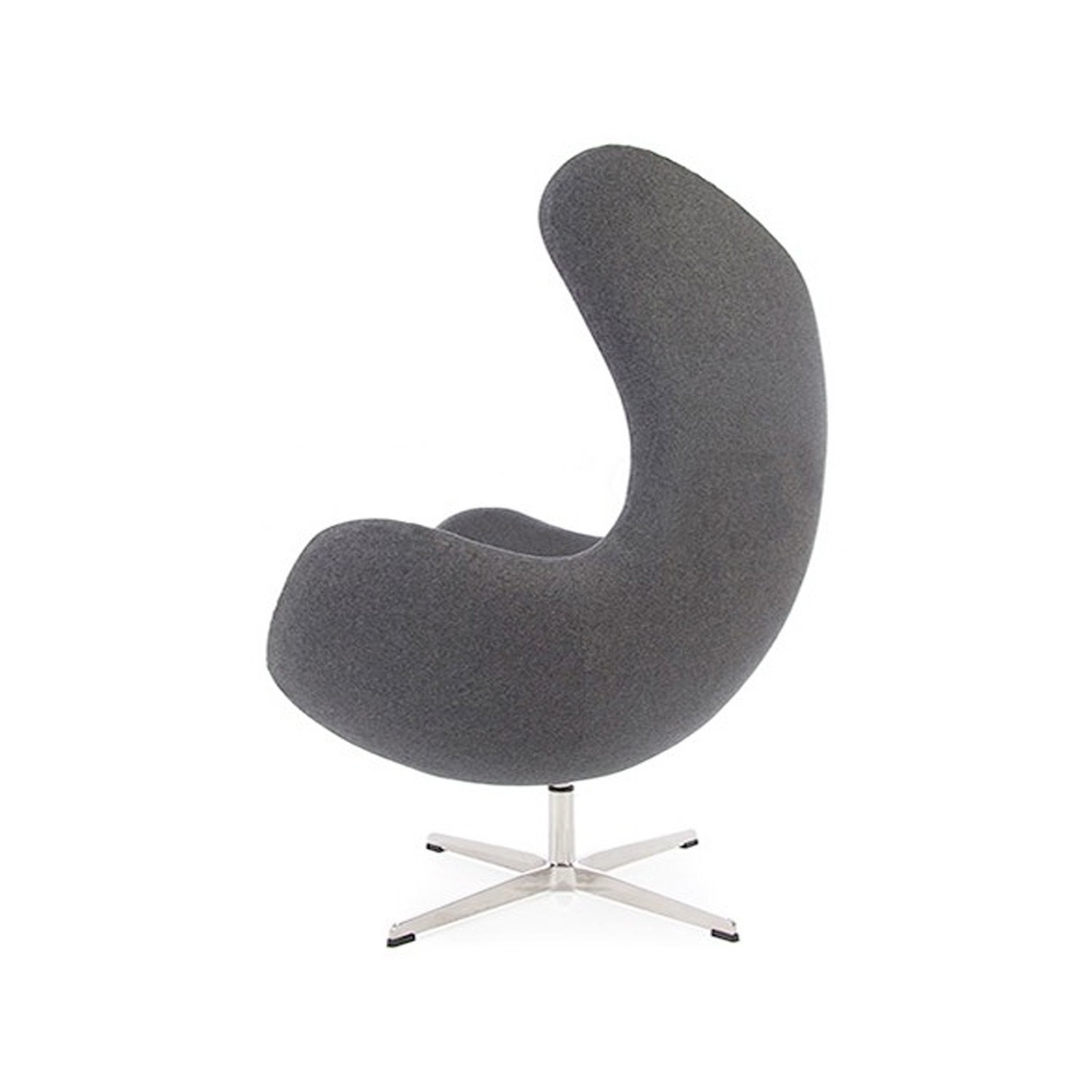 Replica Egg Chair with Footstool by designer Arne Jacobsen