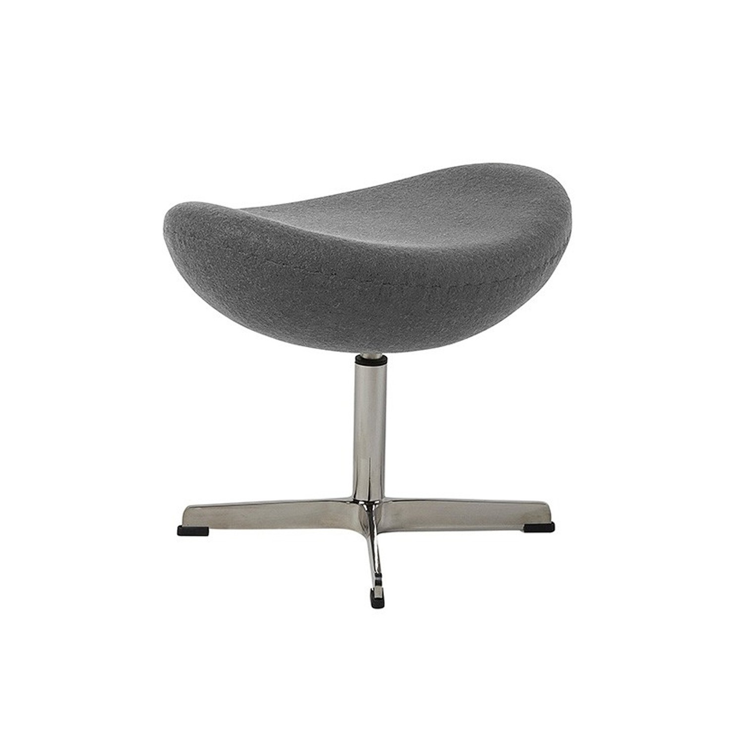 Replica Egg Chair with Footstool by designer Arne Jacobsen