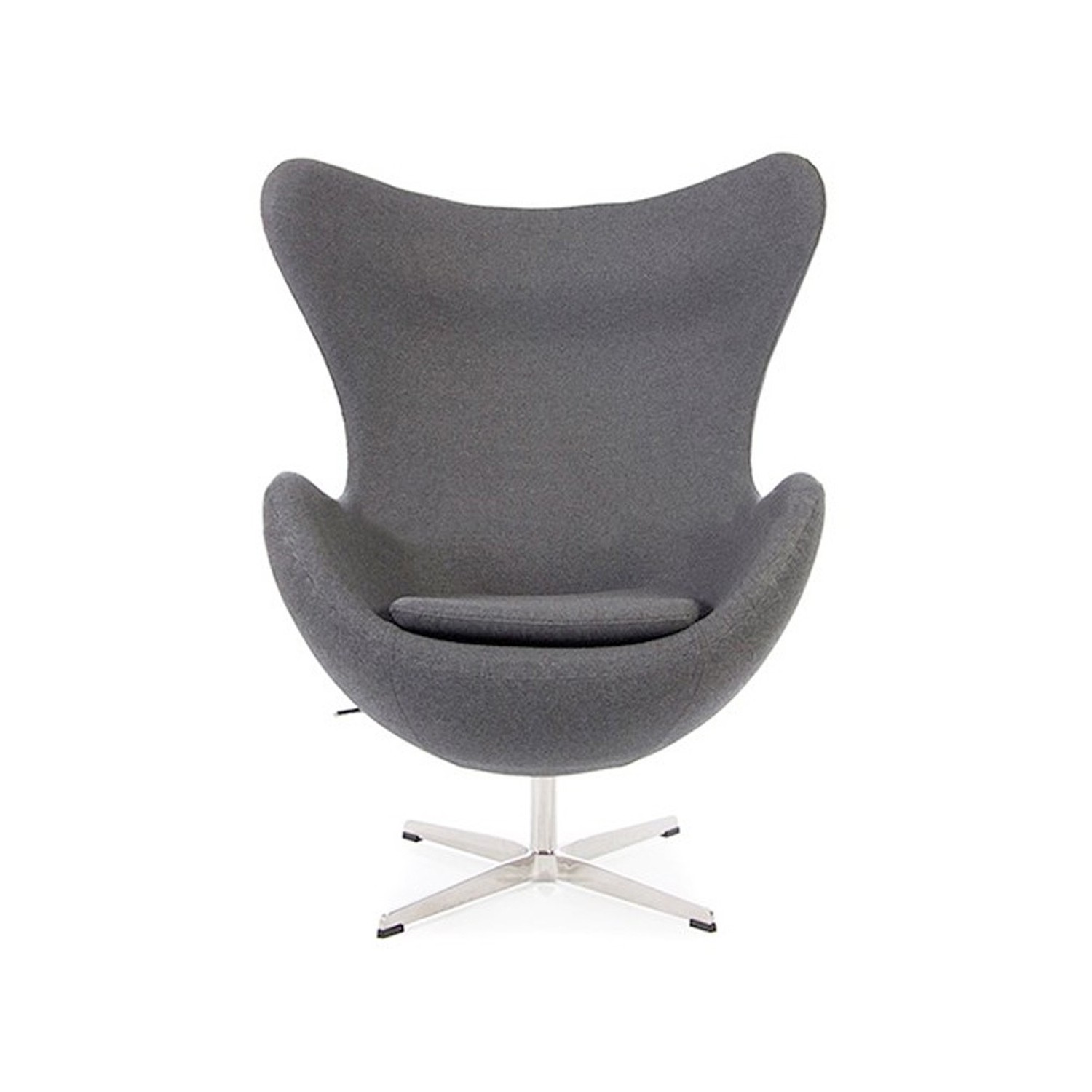 Arne Jacobsen Replica Egg -tuoli ja jalkatuki