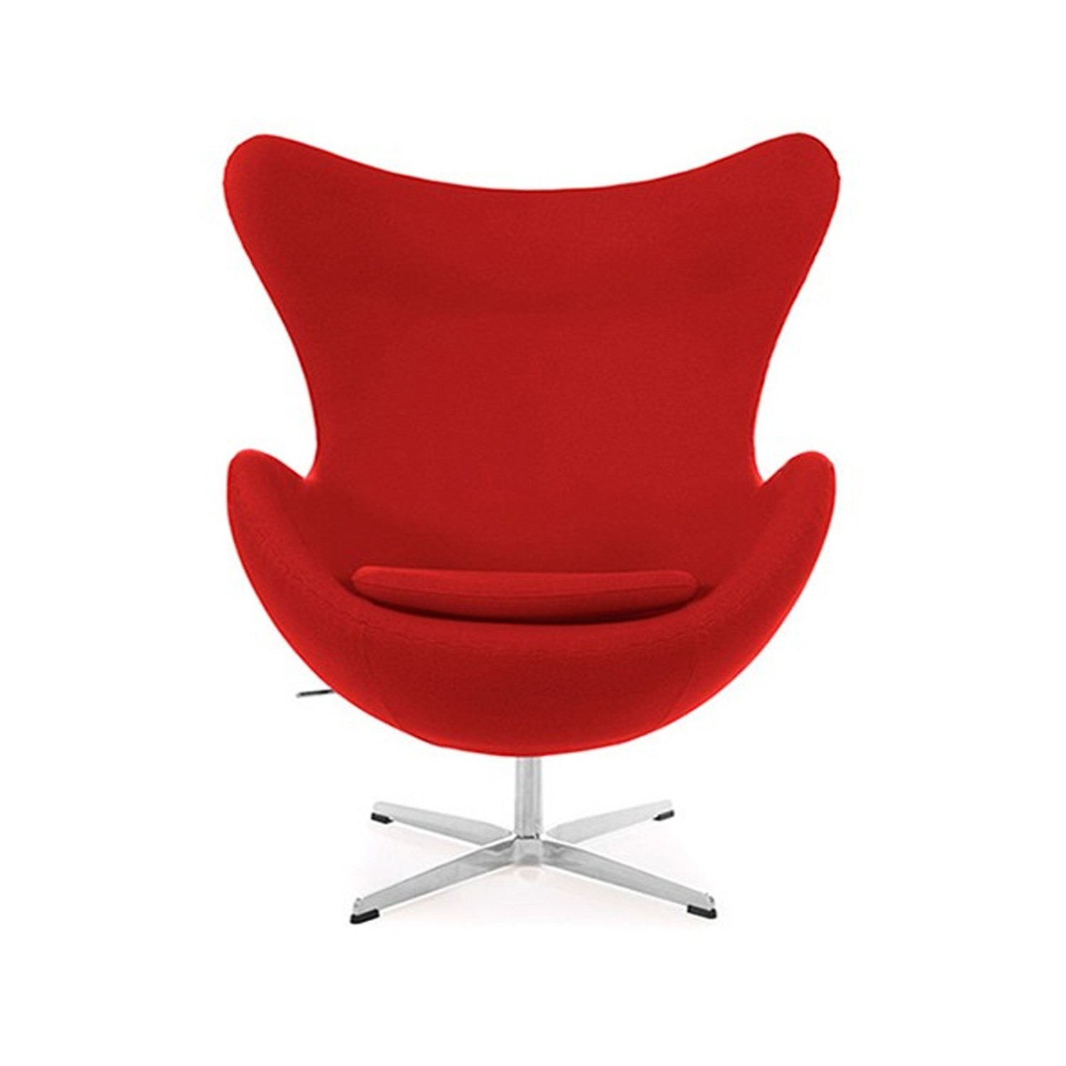 Replica Egg Chair com Apoio para os Pés da designer Arne Jacobsen