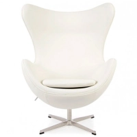 Arne Jacobsen Replica Leather Egg Chair -tuoli