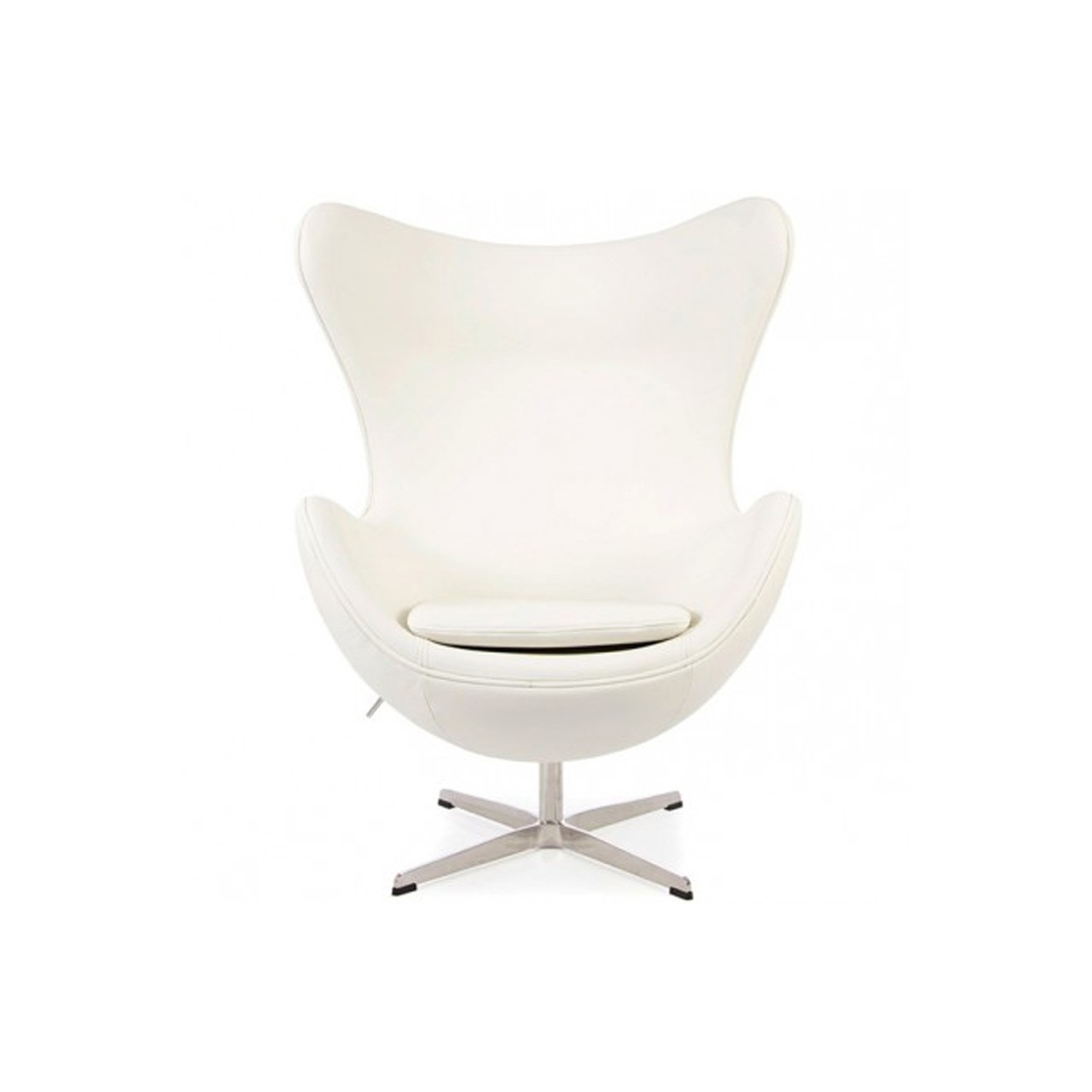 Réplica Silla Egg Chair de Piel del diseñador Arne Jacobsen