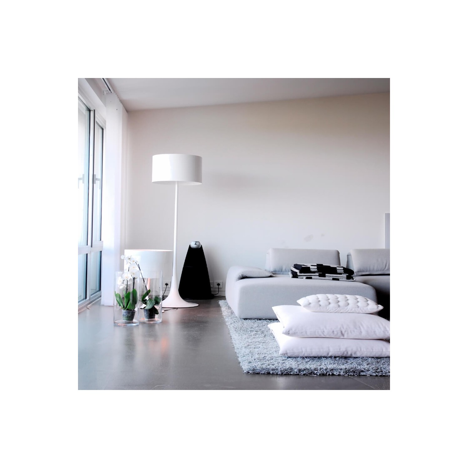 Réplica de la lámpara de pie Spun Light Floor