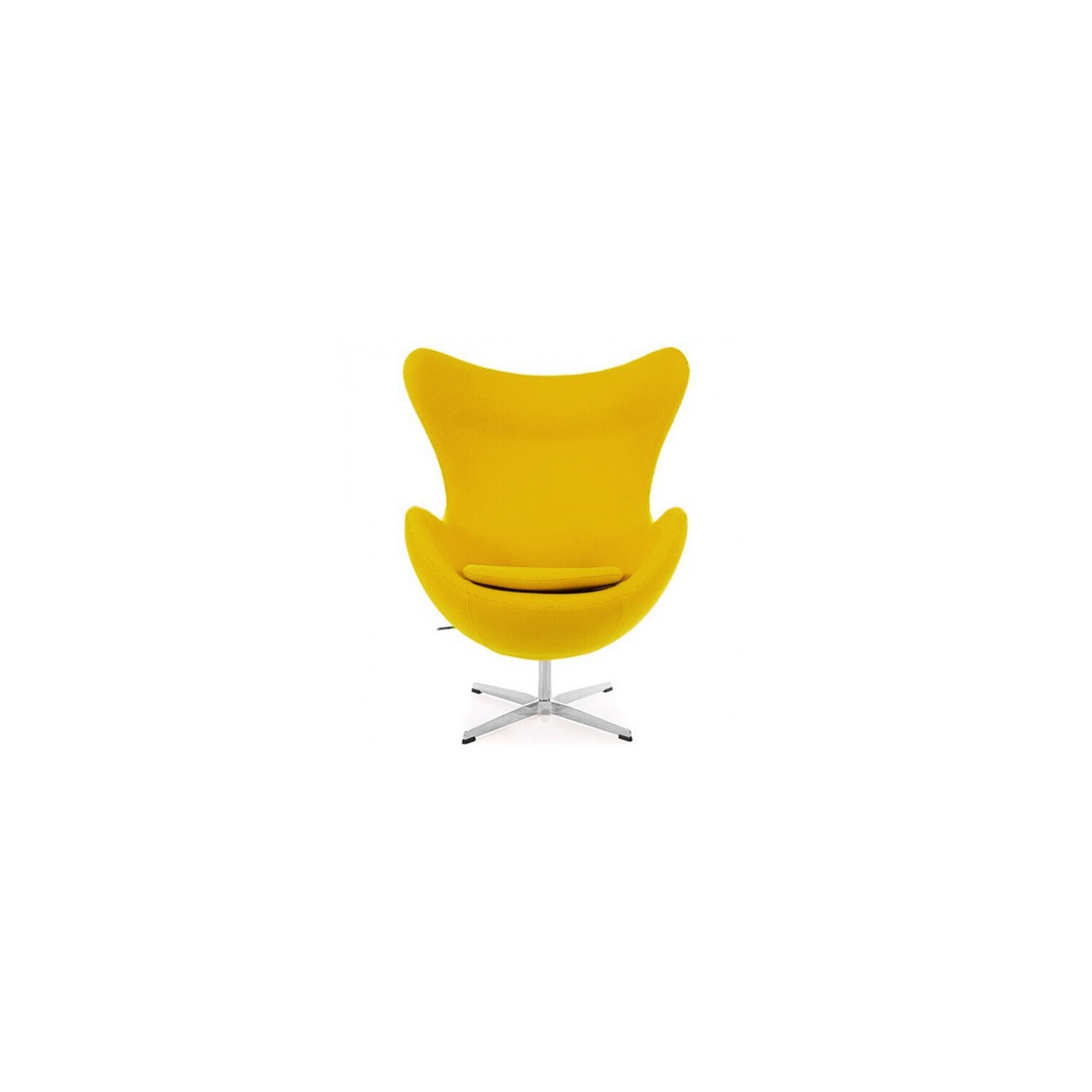 Replika äggstol med fotstöd av designern Arne Jacobsen