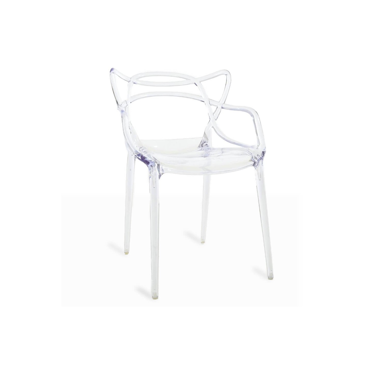 Inspiration Transparent Masters stol från den hyllade designern Phillipe Starck