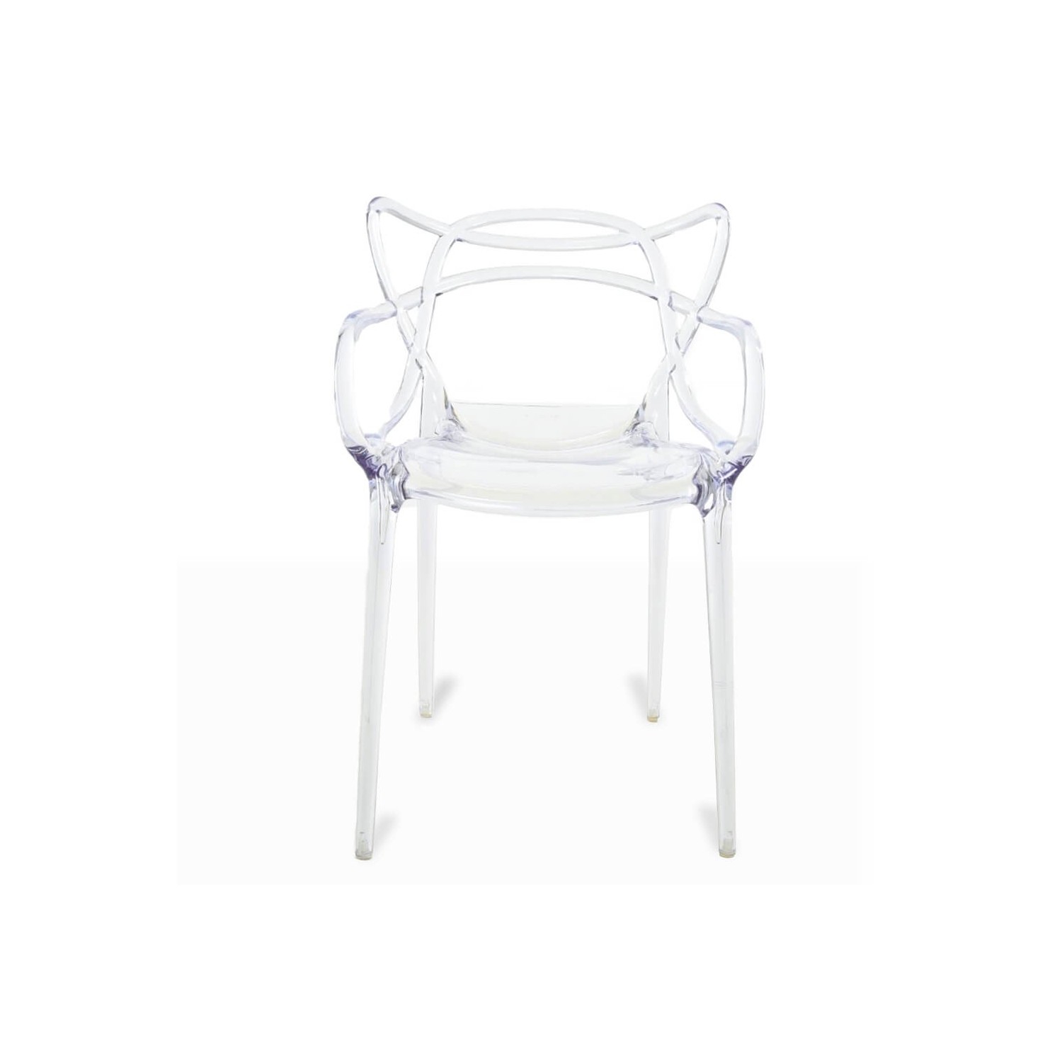 Inspiratie Transparante Masters-stoel van de veelgeprezen ontwerper Phillipe Starck