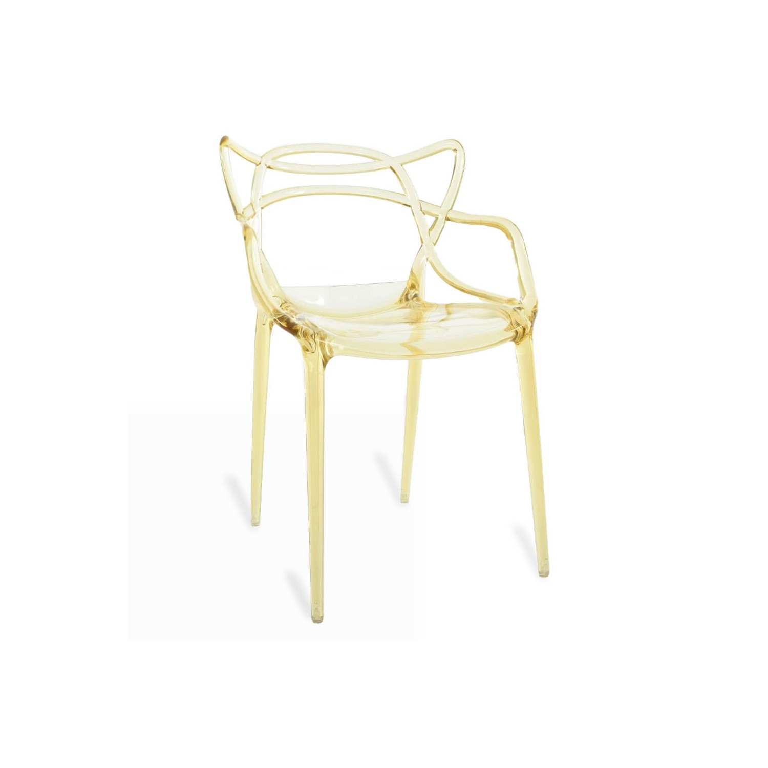 Inspirazione sedia trasparente Masters dell'acclamato designer Philippe Starck