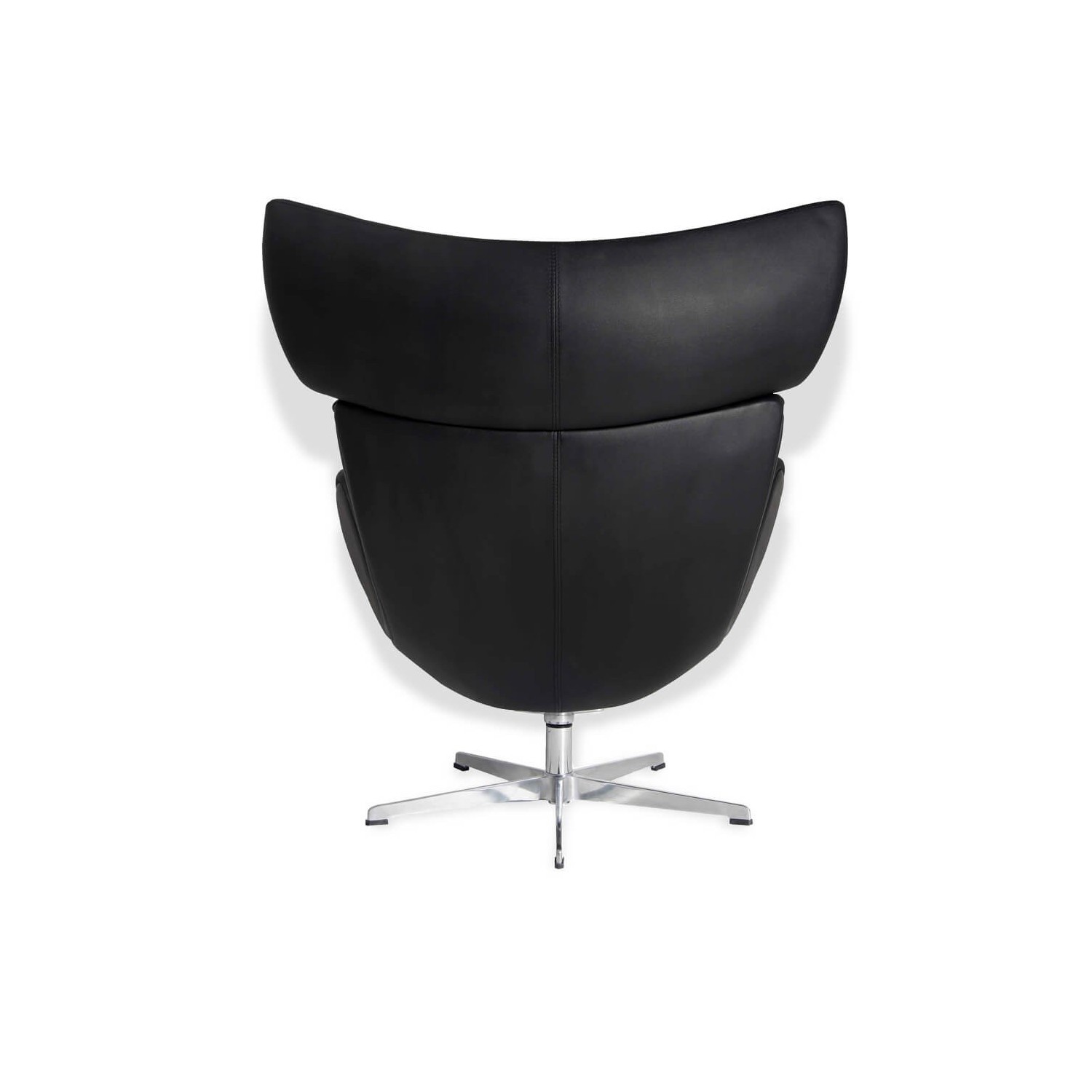 Sillón de diseño Emola en Piel Italiana