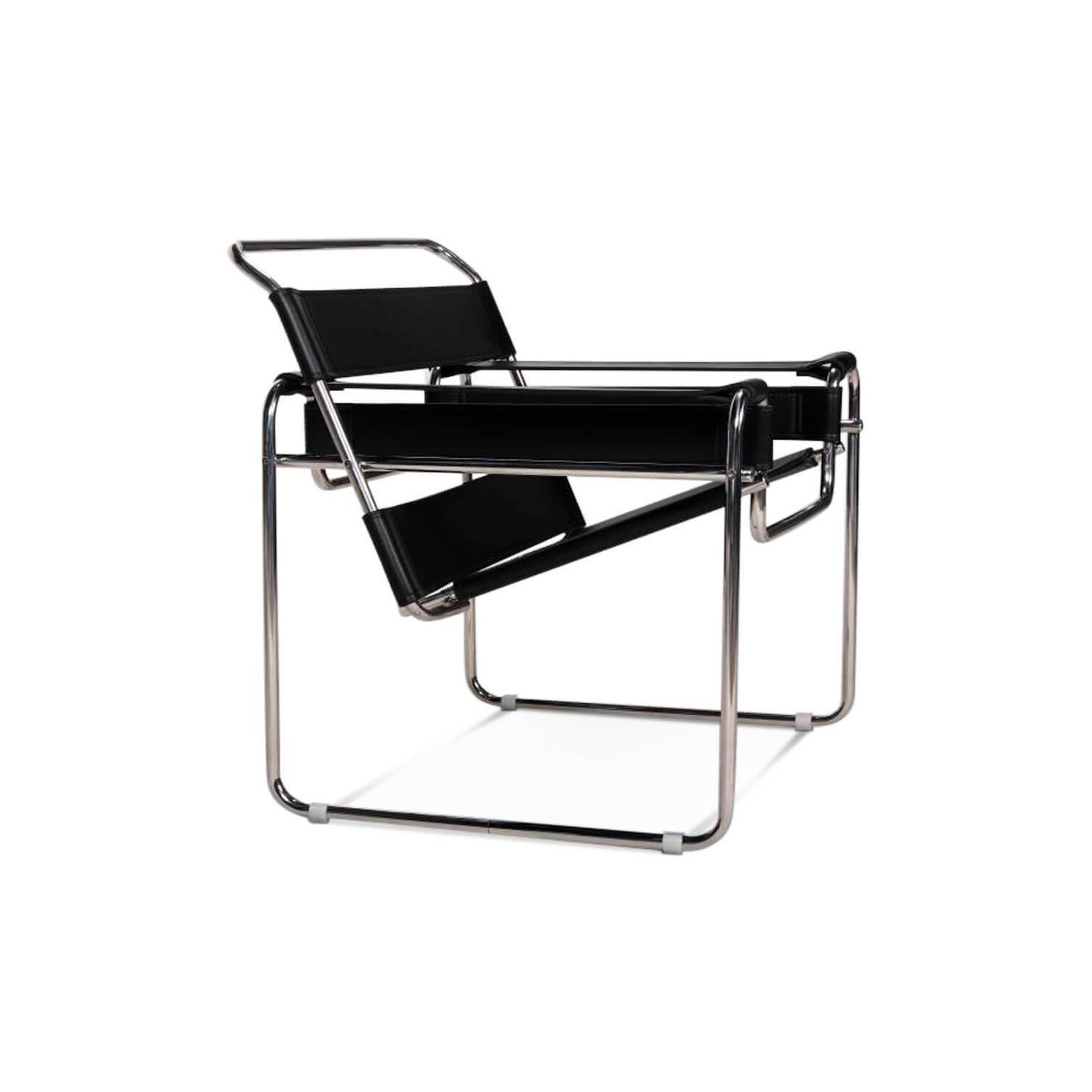 Réplica da cadeira design Wassilly Chair em couro