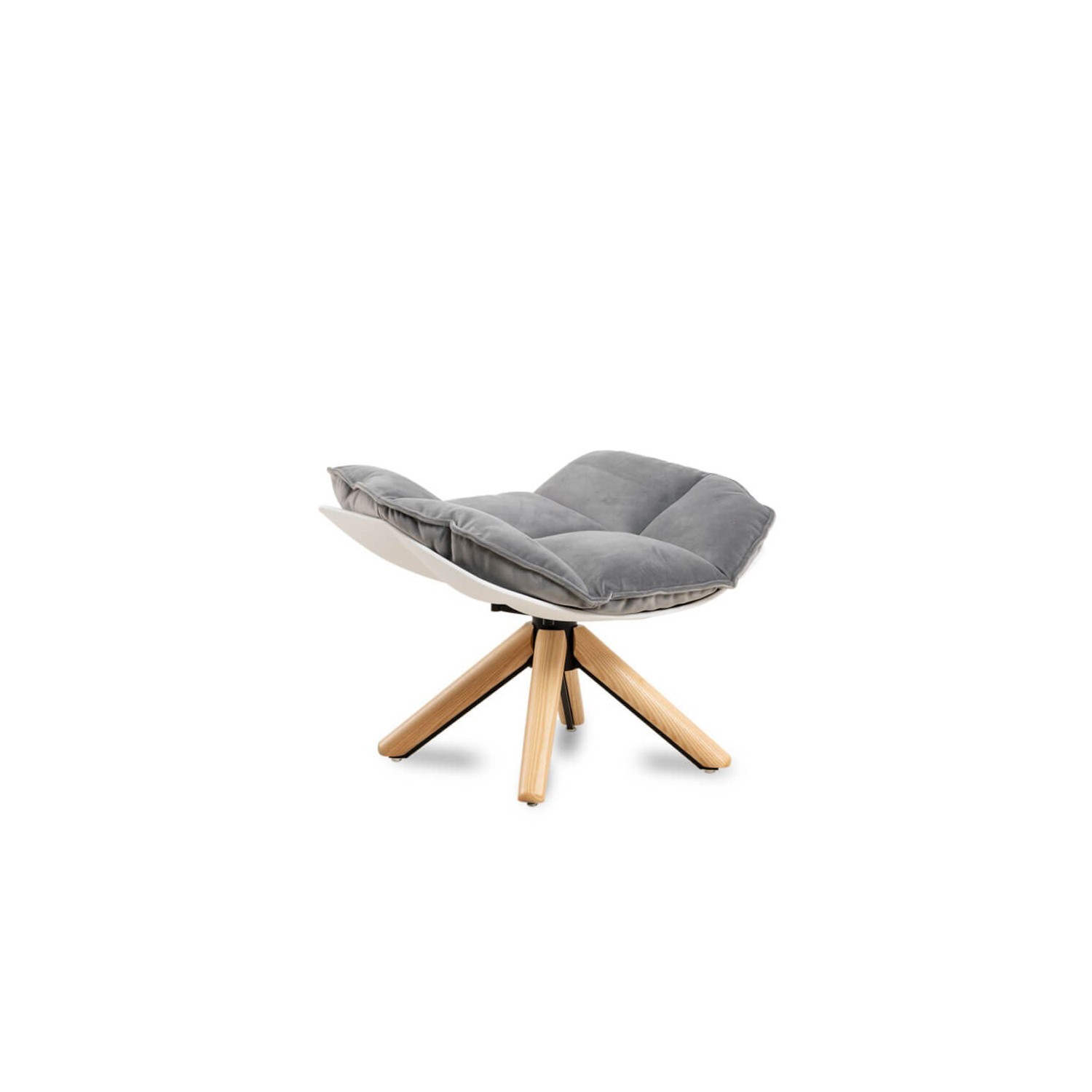 Replica of the designer Husk Armchair with footrest by the magnificent designer Patricia Urquiola