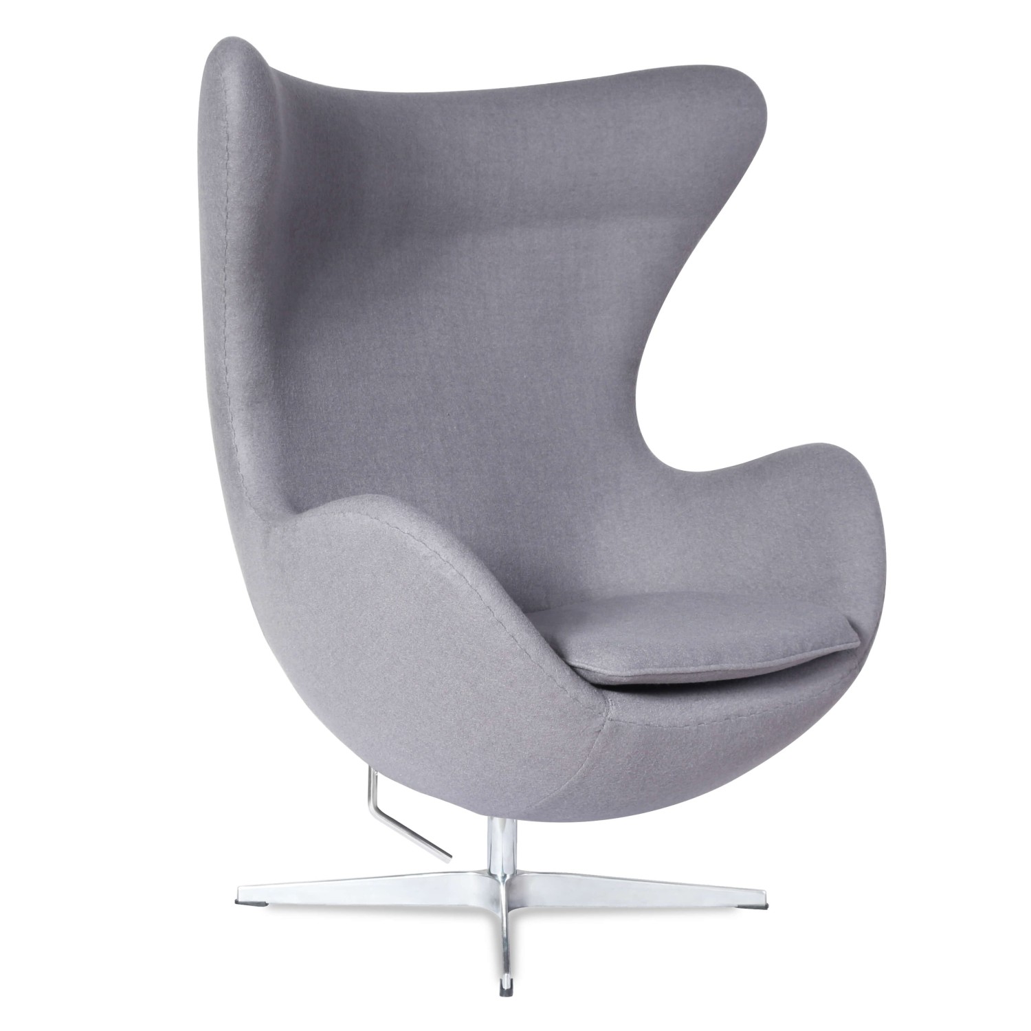 Replica Egg Chair in Cashmere from designer Arne Jacobsen