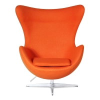 Replica Egg Chair em Cashmere da designer Arne Jacobsen
