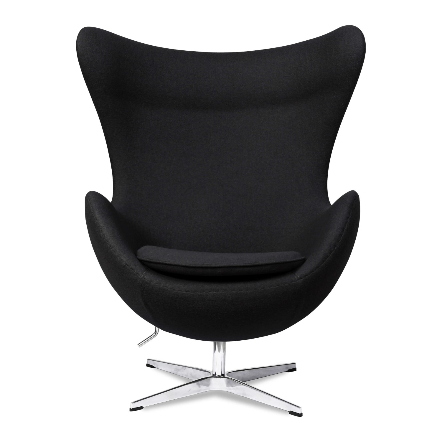 Replica Egg Chair em Cashmere da designer Arne Jacobsen