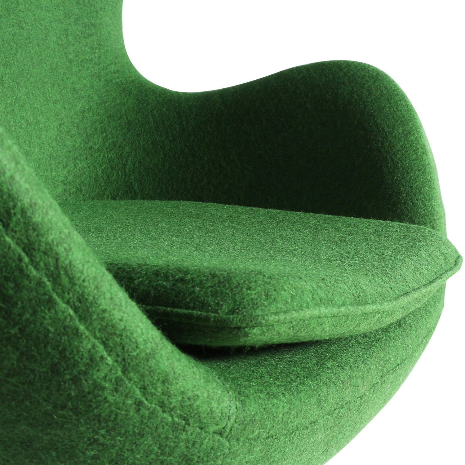 Replica Egg Chair in Cashmere from designer Arne Jacobsen