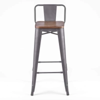Teollinen jakkara Bistro LB Wood