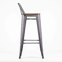 Banqueta industrial Bistro LB Wood
