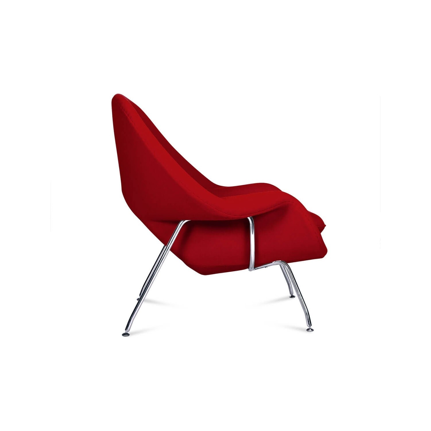 Replica van de Womb Chair door ontwerper Eero Saarinen