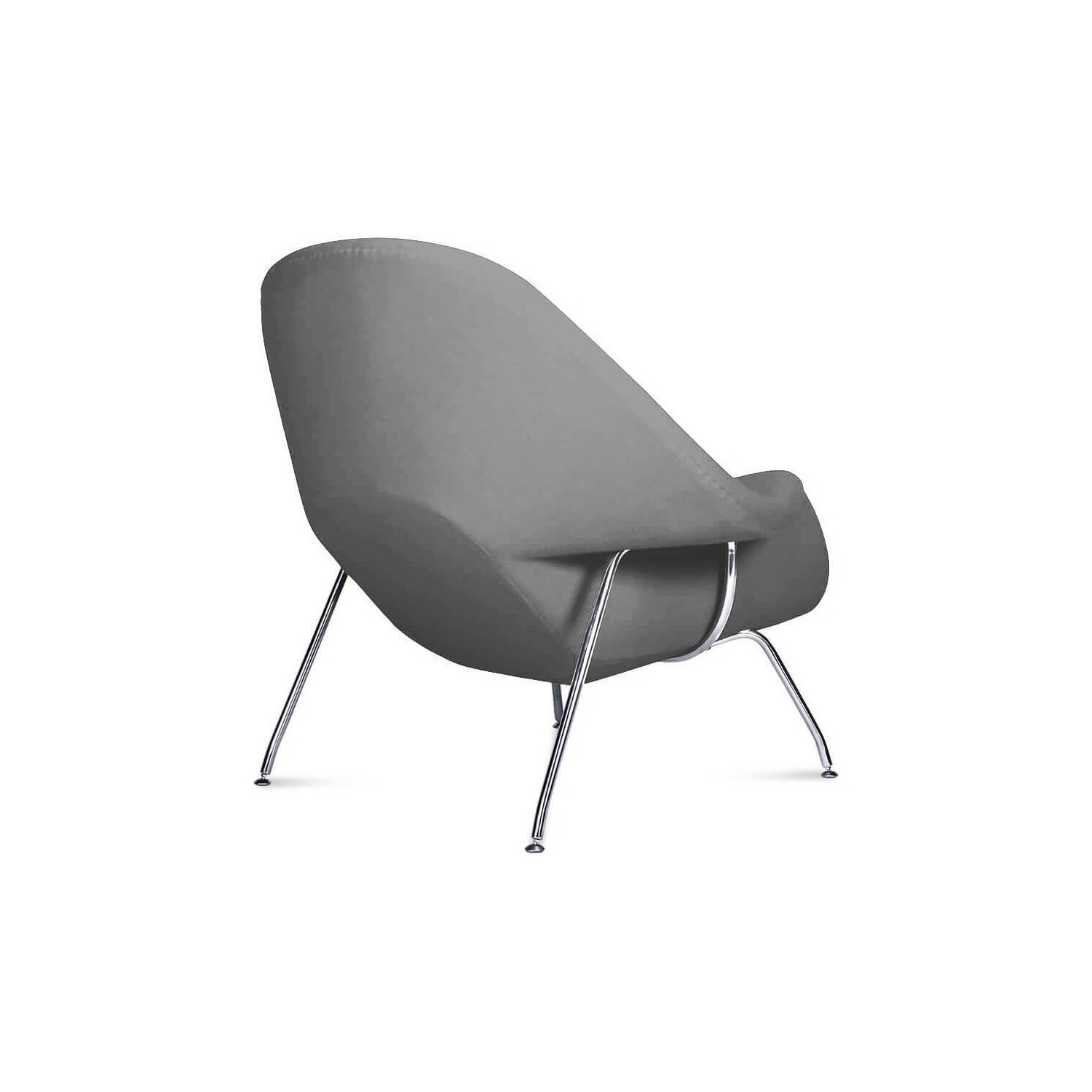 Replica della Womb Chair del designer Eero Saarinen