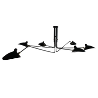 Inspiração Lâmpada Mouille Pendant 6 Arms