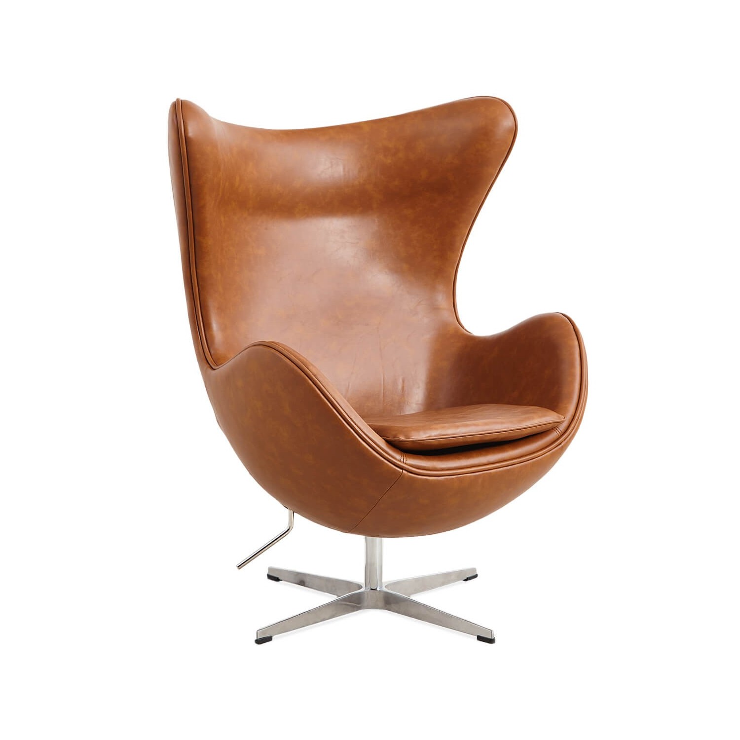 Replica Egg Chair vintage -ahdistuneesta keinonahasta arvostetulta