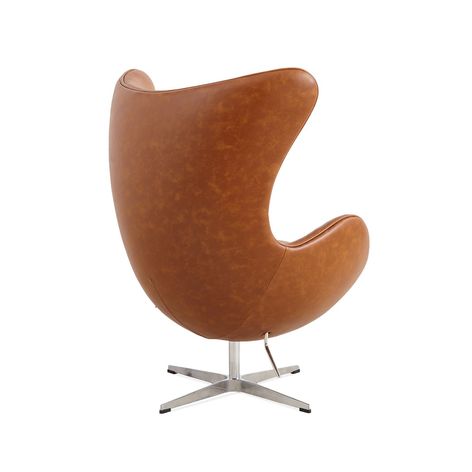 Replica Egg Chair aus Kunstleder im Vintage-Look