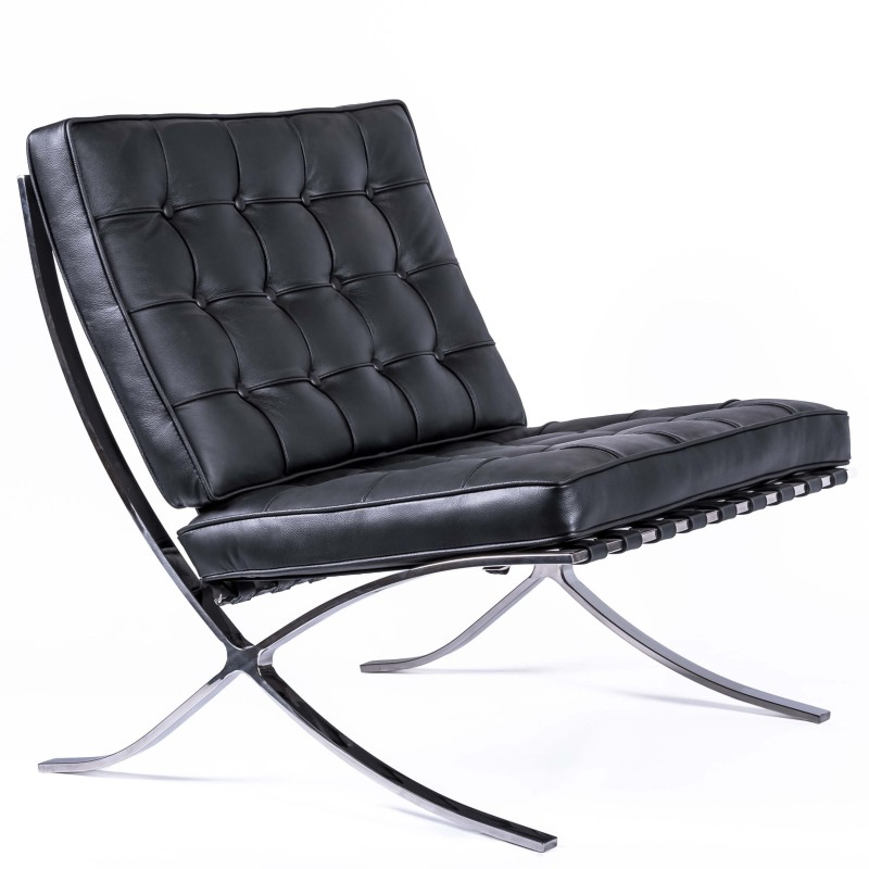 Chaise Berlin Chair HQ en Cuir Fleur Italien