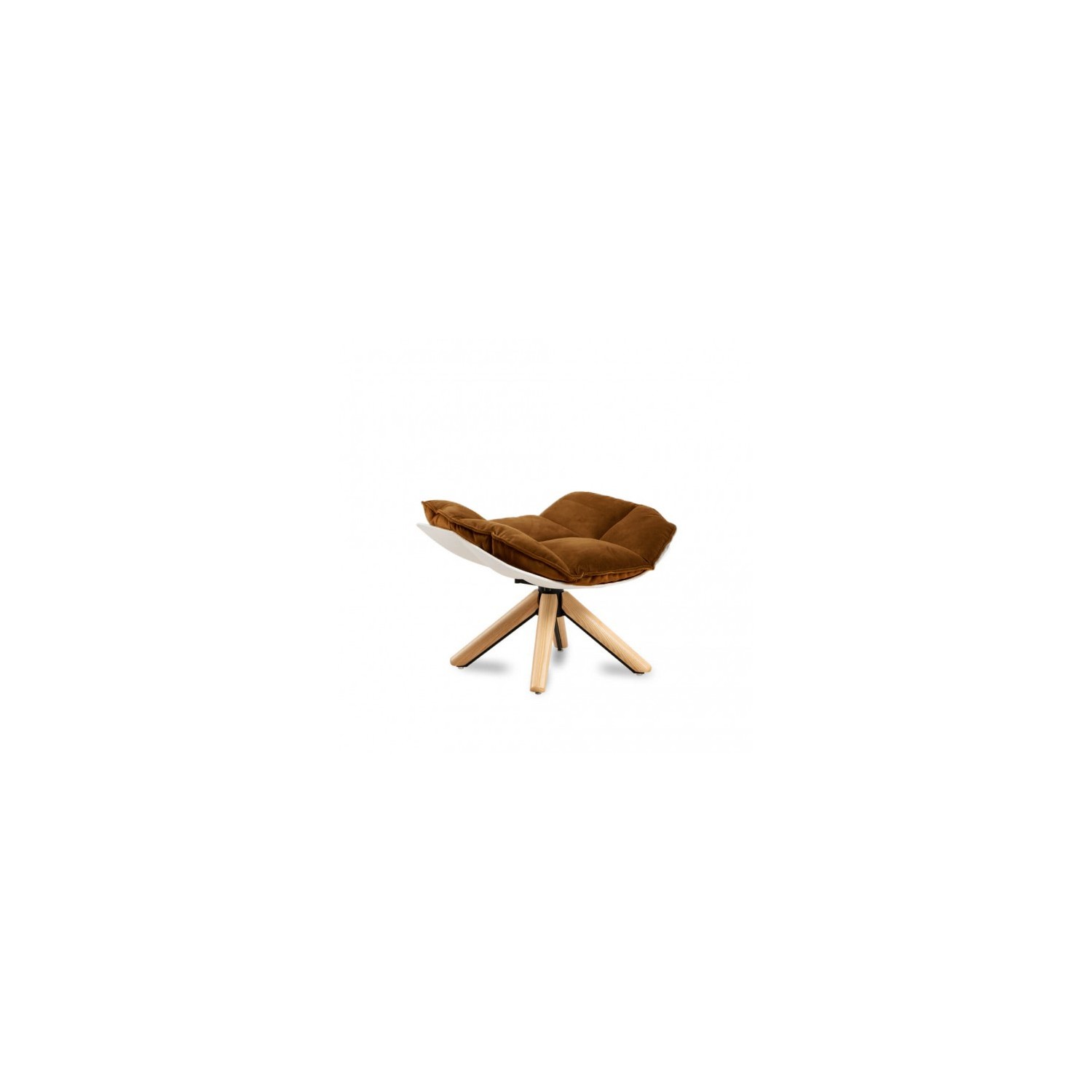 Replica of the designer Husk Armchair with footrest by the magnificent designer Patricia Urquiola