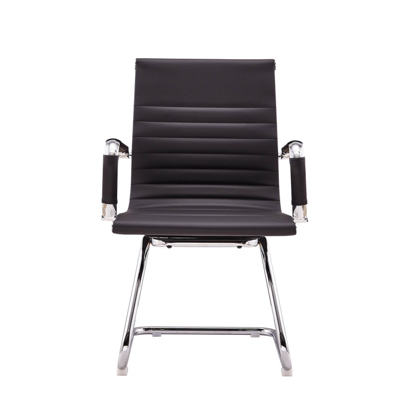 Silla Oficina Alu Lowback Fixed Edition en Polipiel