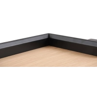 Pop skrivbordsbord med lackade ben i modern stil