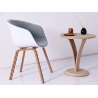 Nordic Chair Upholstered in Cotton