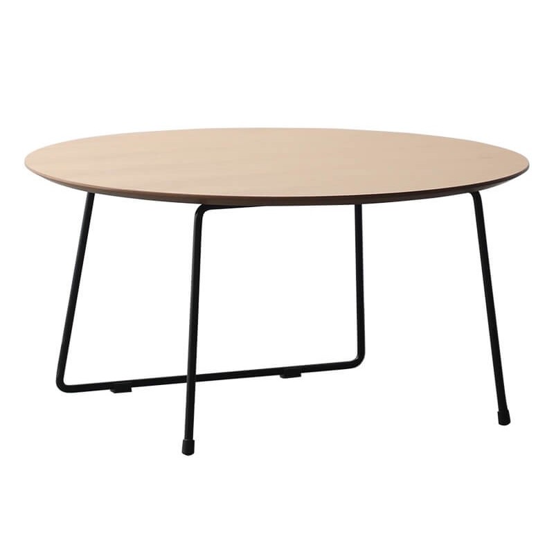 Pyöreä sohvapöytä 80cm tammipuuta